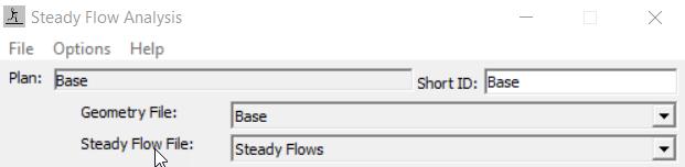 创建方案（Steady Flow Analysis）